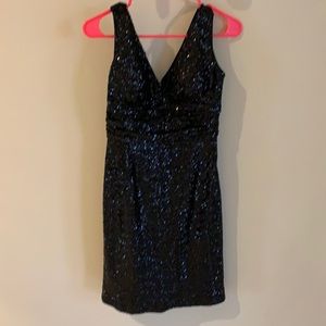 ELiza J Black Sequined Dress